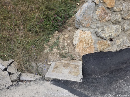 Sanacija cestišča LC 1600021 Kamnik – Palovče – Vranja Peč (2)